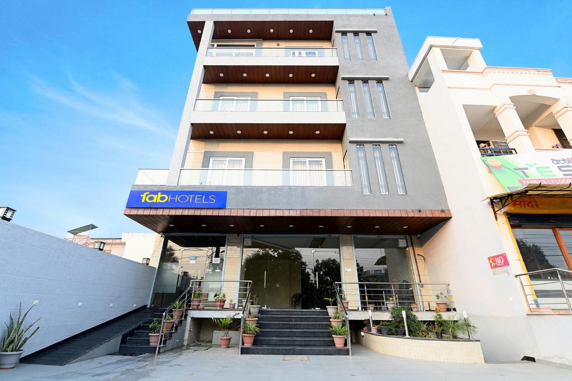 Fabhotel 7Th Crossing Malviya Nagar Jaipur Ngoại thất bức ảnh